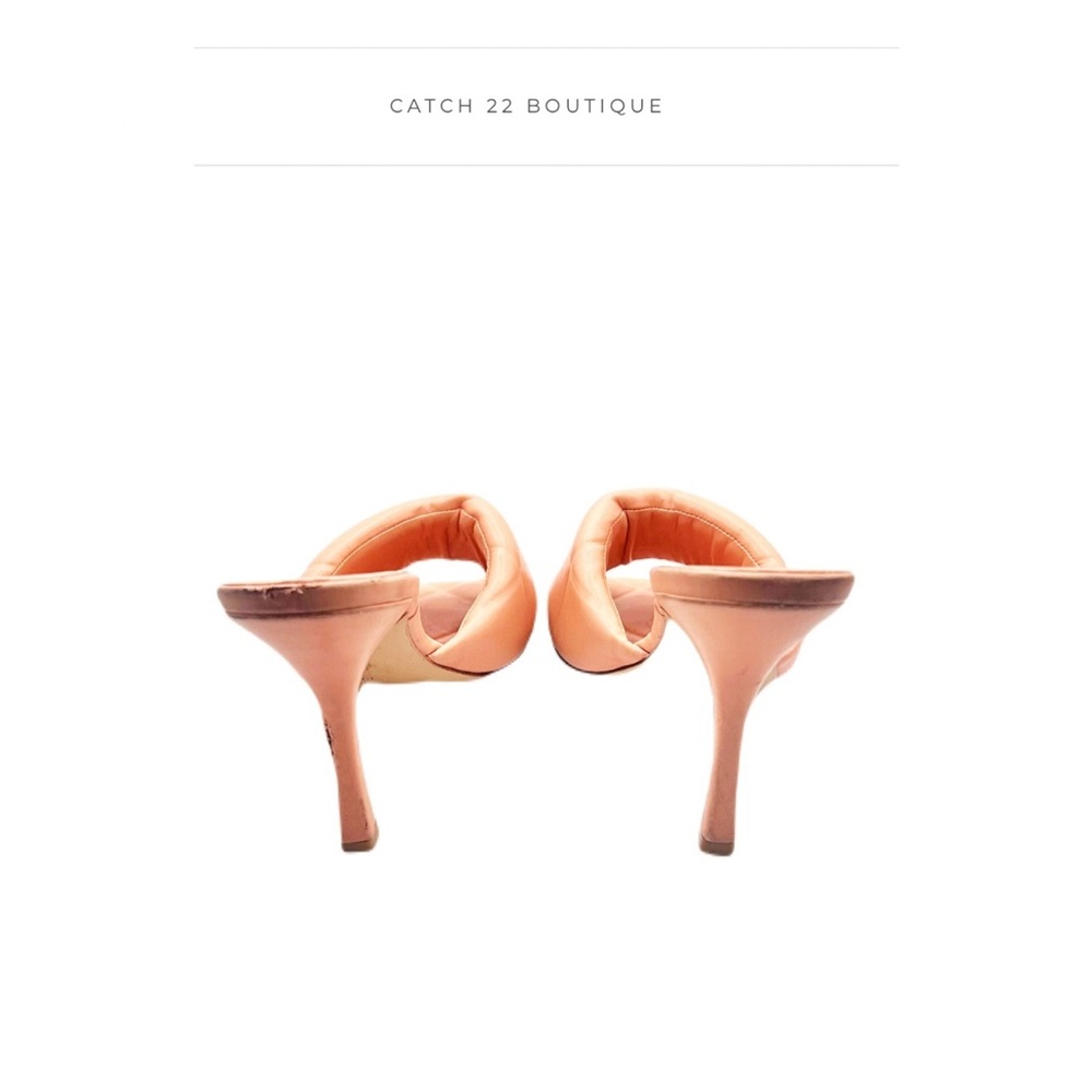 Bottega Veneta Pink Padded Mule Sandal Sz 40.5 (US 10) - Picture 4 of 8